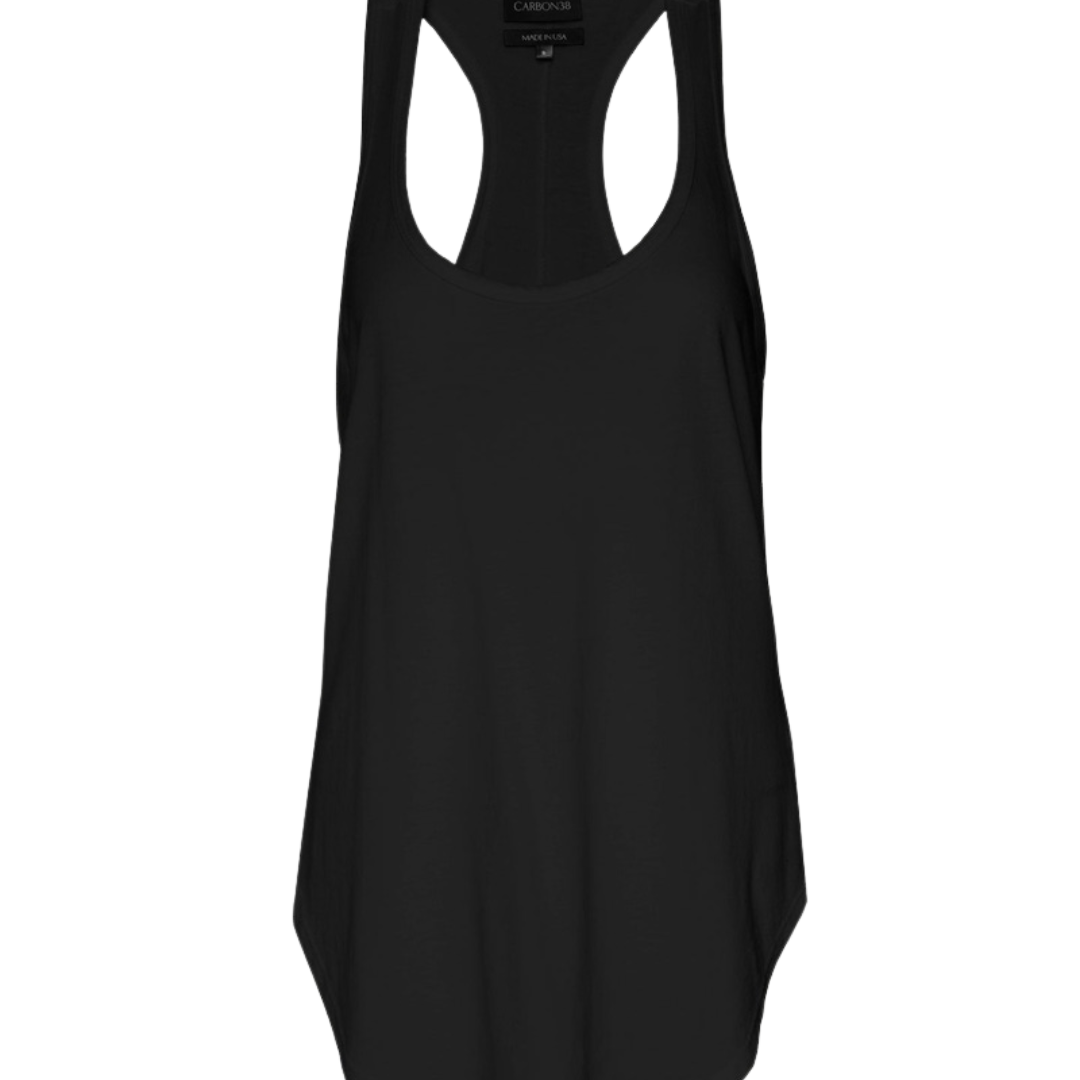 Carbon 38 Long Racerback Tank