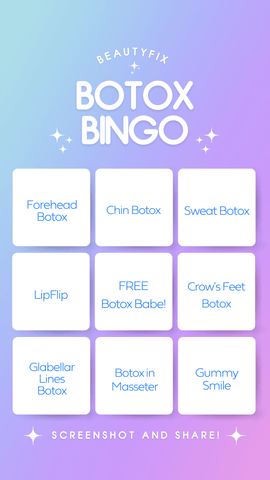 Botox Bingo